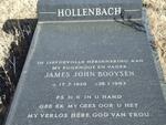 HOLLENBACH James John Booysen 1929-1983