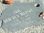 MERWE Jan, van der 1941-1989