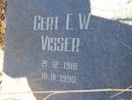 VISSER Gert E.W. 1916-1990