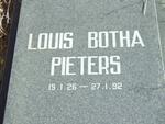 PIETERS Louis Botha 1926-1992