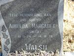 WALSH Arnolda Margaret nee SMITH 1924-1976