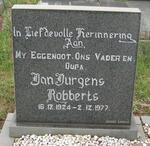 ROBBERTS Ian Jurgens 1924-1977 & Roma 1927-1987