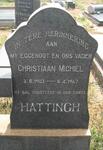 HATTINGH Christiaan Michiel 1903-1967 & Magdalena F.E.F. 1918-1981