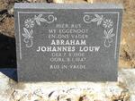 LOUW Abraham Johannes 1906-1947