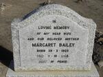 BAILEY Margaret 1903-1958