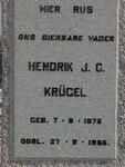 KRÜGEL Hendrik J.C. 1876-1966