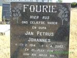 FOURIE Jan Petrus Johannes 1914-2002