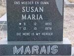 MARAIS Susan Maria 1890-1974