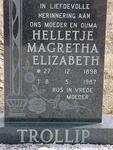 TROLLIP Helletjé Magretha Elizabeth 1898-1987
