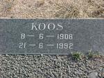 BOSMAN Koos 1908-1992