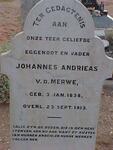 MERWE Johannes Andrieas, v.d. 1838-1913