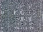 BARNARD Siebert Frederick C. 1885-1950 