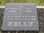 KELLY Jack 1920-1995  & Johanna Jacomina LE Roux 1906-1993