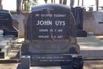 UYS John 1910-1987
