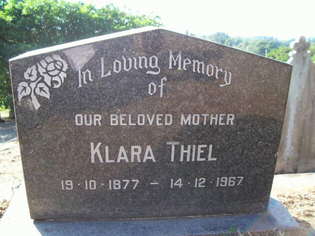 THIEL Klara 1877-1967