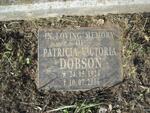 DOBSON Patrick Arthur 1920-2003 :: DOBSON Patricia Victoria 1924-2006