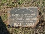 BALLARD Geoffrey Gordon 1923-2000 & Diana Margaret 1925-1998