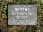 CHICK Bertha Ethelwyn 199?