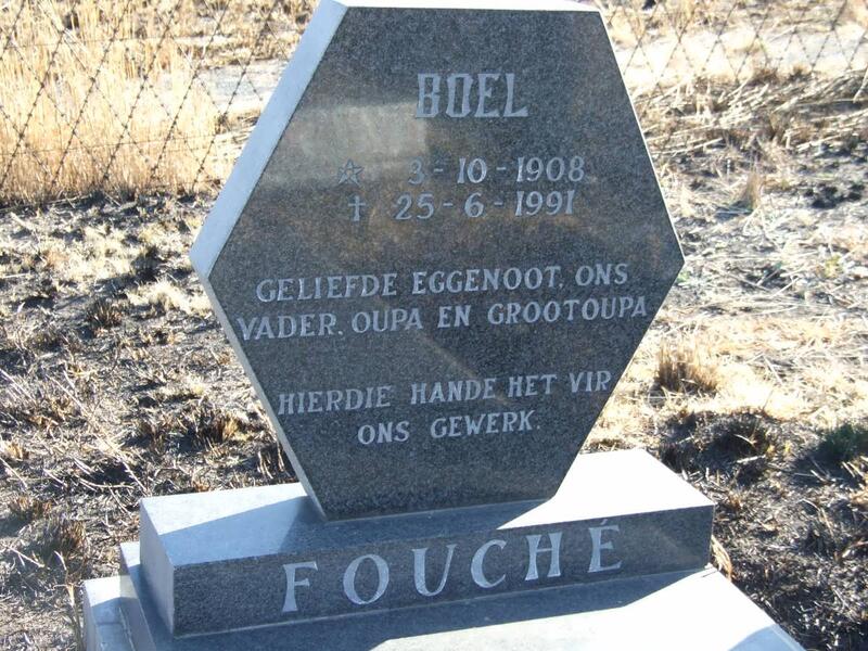FOUCHE Boel 1908-1991