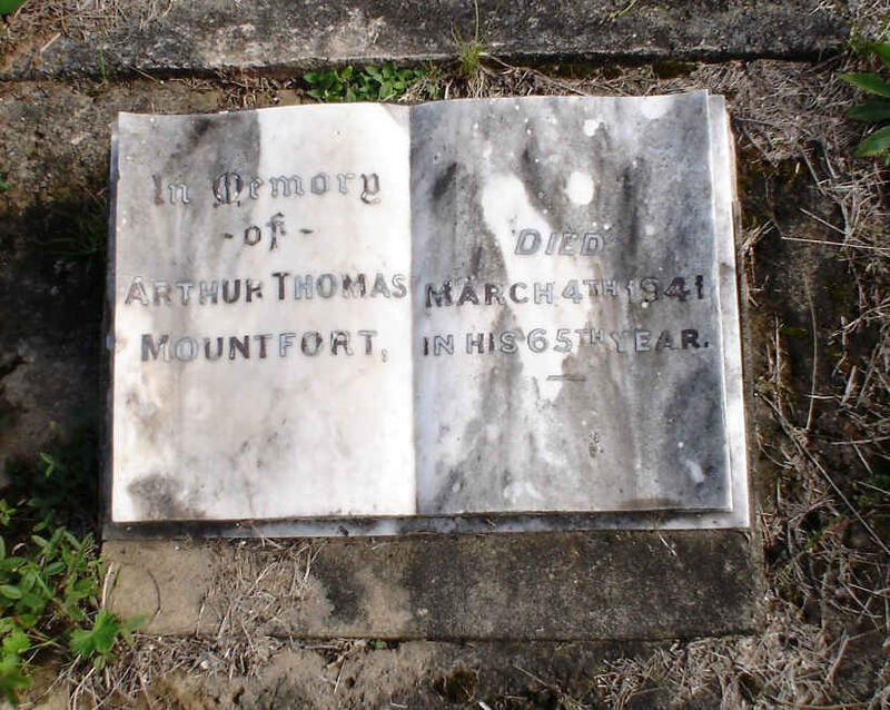 MOUNTFORT Arthur Thomas -1941
