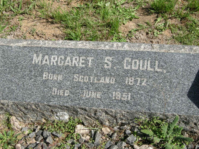COULL Margaret S. 1872-1951