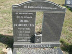 ODENDAAL Dirk Cornelius 1924-2000