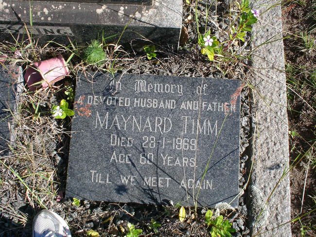 TIMM Maynard -1969