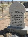 ESPACH Jacomina M. 1875-1957