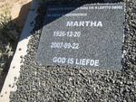 COLEMAN Martha 1926-2007