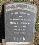 TUCK Menzie Duncan 1886-1957