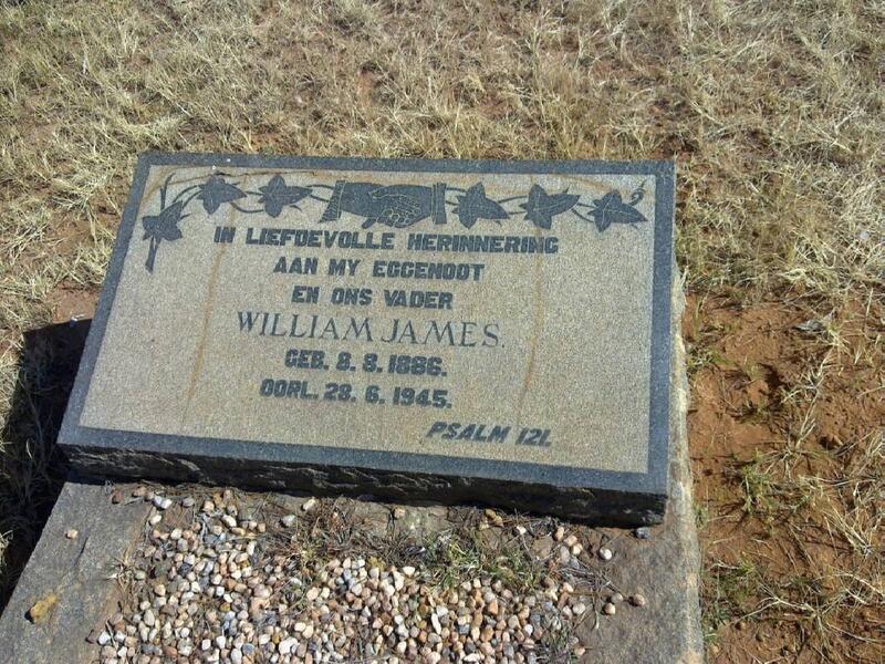 JAMES William 1886-1945
