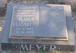 MEYER Maria Elizabeth 1905-1969