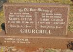 CHURCHILL Harry Graham 1894-1962 & Gladys Evelyn 1900-1981 :: CHURCHILL Norman Keith 1928-1973