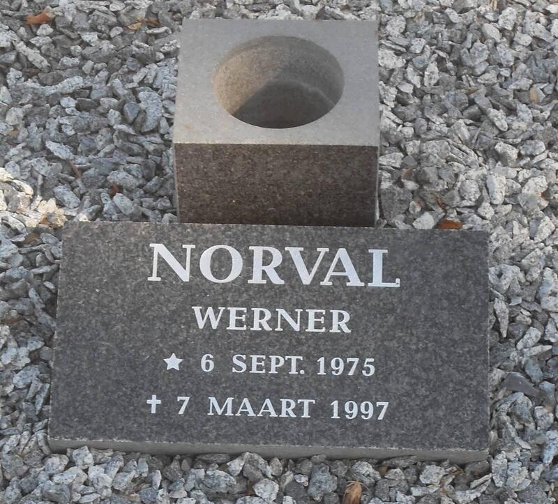 NORVAL Werner 1975-1997