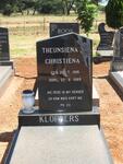 KLOPPERS Theunsiena Christiena 1915-1989