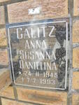 CALITZ Anna Susanna Danielina 1945-1993