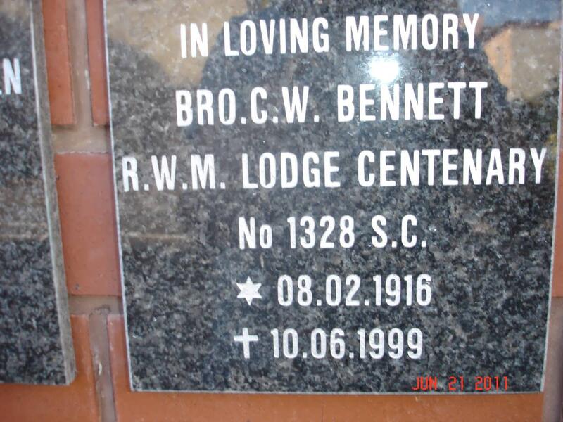 BENNETT C.W. 1916-1999