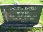 BOWER Jacinta Ingrid 1968-1999