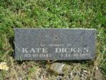 DICKEN Kate 1943-1997