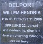DELPORT Willem Hendrik 1921-2008