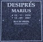 DESIPRÉS Marius 1926-2007