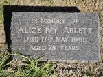ABLETT Alice Ivy -1961