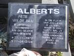 ALBERTS Pietie 1972-2004