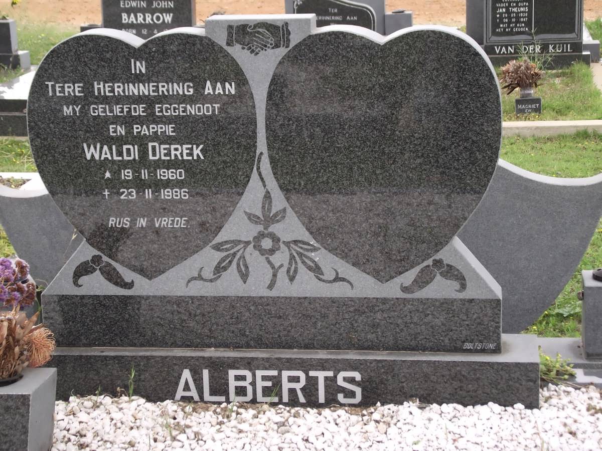 ALBERTS Waldi Derek 1960-1986