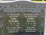 ALFONSO Edward Matthew 1913-2001 & Gesina Wilhelmina 1923-1980