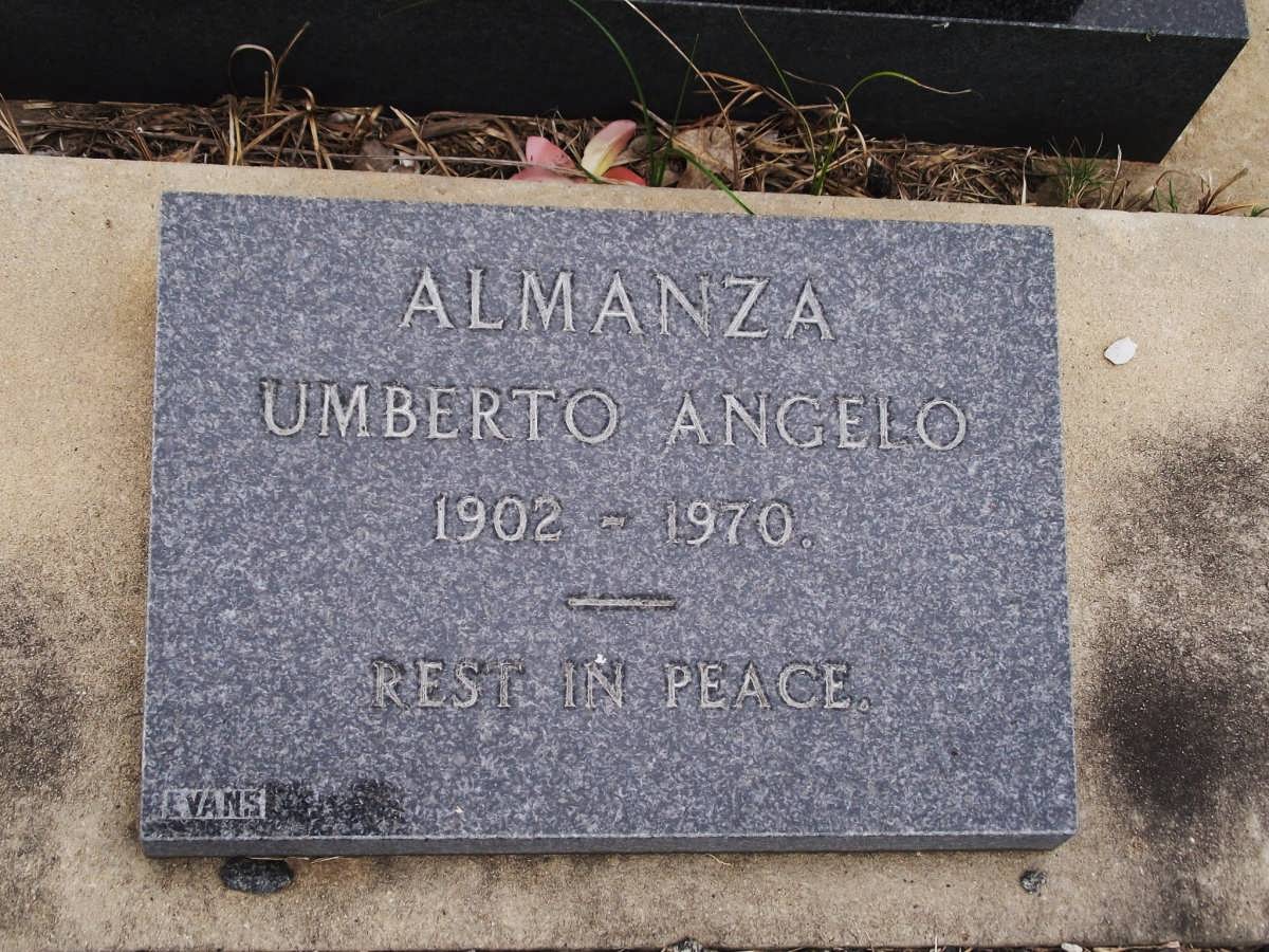 ALMANZA Umberto Angelo 1902-1970