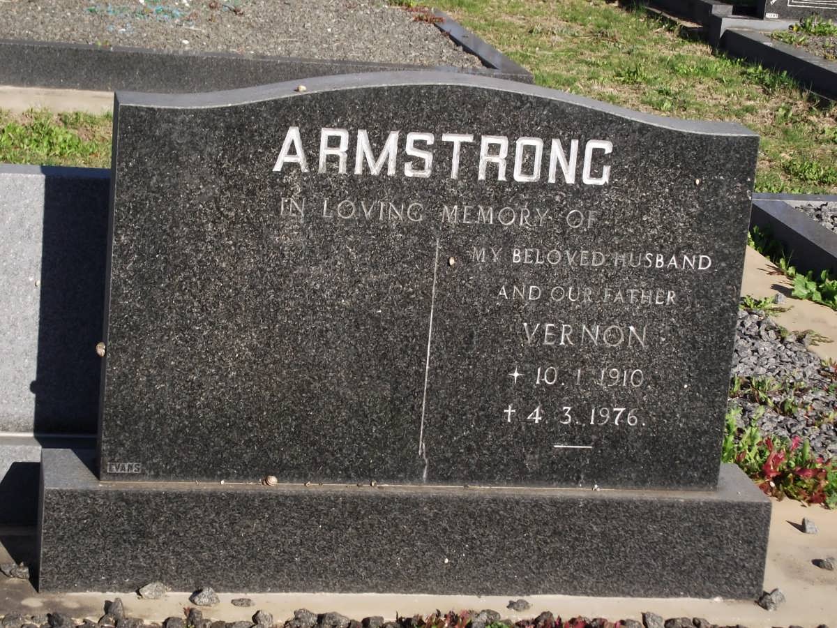 ARMSTRONG Vernon 1910-1976