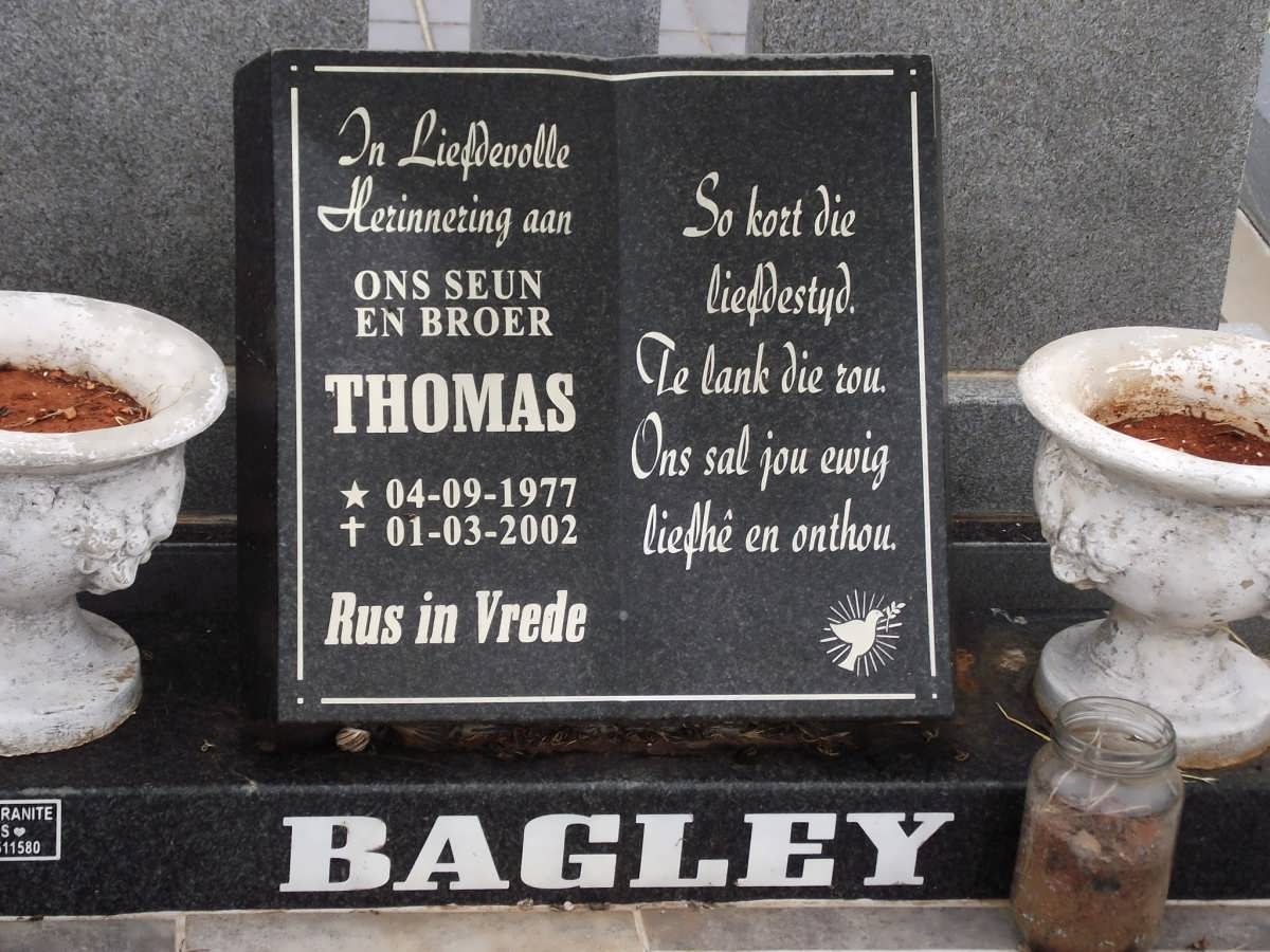 BAGLEY Thomas 1977-2002