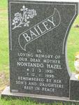BAILEY Nontando Hazel 1951-1998