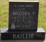 BAILLIE Melody P. 1929-1989